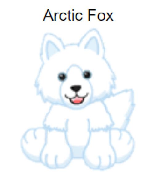 Webkinz Classic Floral Fox *Code Only* Webkinz Classic Floral Fox *Code Only*