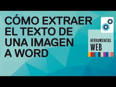 Como Convertir Una Imagen Escaneada A Texto Word Sin Programas Fácil Youtube Aprendizaje Informática Informatica Y Computacion