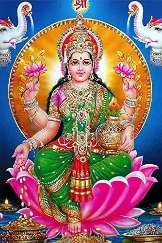 Lakshmi devi will give us a lot of wishes for wealthy life.