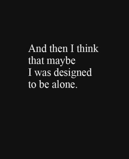 alone