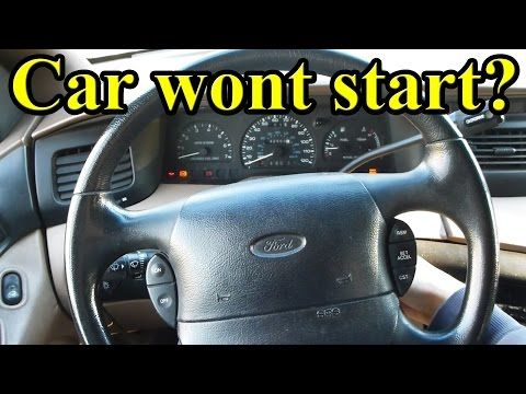 What to do if your Car won\'t Start