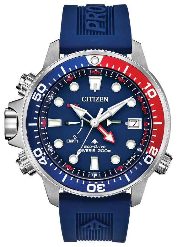 Citizen Promaster Aqualand Eco-Drive Blue Dial Watch | Citizen