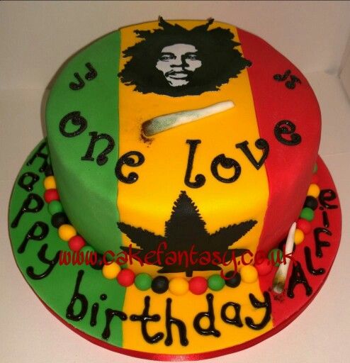 Bob Marley Birthday Cake With Sugar Image And Edible Spliffs Bob Marley Cakes Bob Marley Birthday Rasta Cake Bob Marley Birthday Cake With Sugar Image And Edible Spliffs Bob Marley Cakes Bob Marley Birthday Rasta Cake