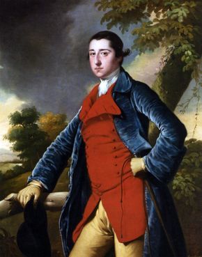 Portrait of Francis Burdett by Joseph of Derby - Hand Painted Oil Painting