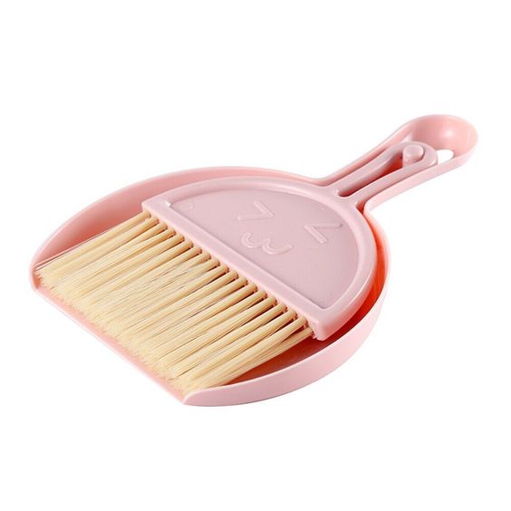 1 Set Mini Desktop Sweep Cleaning Brush Small Broom Dustpan Kit High Quality DESCRIPTION 1 Set Mini Desktop Sweep Cleaning Brush Small Broom Dustpan Kit High Quality Features: *100% brand new and high quality *This is a practical and convenient plastic clean brush set. *Featuring a minature dustpan and brush this neat cleaning kit allows you to swiftly sweep away dust,dirt and crumbs *Small lovely modelling,suitable for clean desktop,microwave oven,gas burner, etc. Keep your desk,tables and w