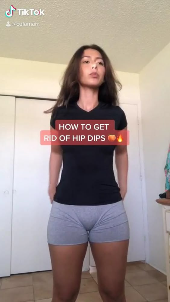 Get rid of hip dips by doing this!