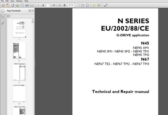 Jcb Engines Cnh Iveco N Series Eu2002 88ce N45 N67 Technical And Repair Manual Pdf Download In 2020 Repair Manuals Manual Repair