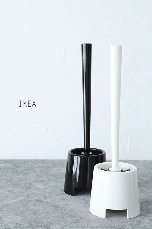 Ikea99円 白黒トイレブラシは毎月交換 トイレブラシ ブラシホルダー トイレ Ikea99円 白黒トイレブラシは毎月交換 トイレブラシ ブラシホルダー トイレ