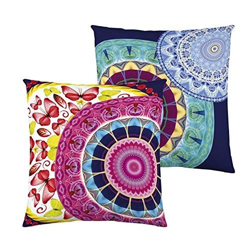 complejas exposure-vértebras cremallera Mandala funda de almohada complejas exposure-vértebras cremallera Mandala funda de almohada