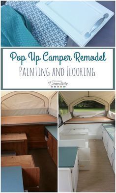 Pop up Camper Remodel: Painting and Flooring ⋆ Exploring Domesticity