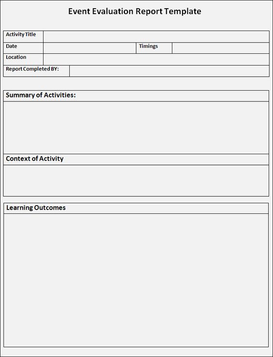 Event evaluation and assessment usually involves the reasoning and - monthly summary report template Event evaluation and assessment usually involves the reasoning and - monthly summary report template