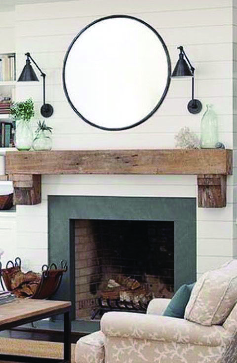 pin by angela antill on fireplace in 2021 rustic farmhouse fireplace farmhouse fireplace home fireplace