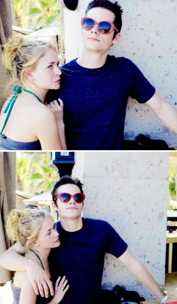 Dylan O´Brien and Britt Robertson