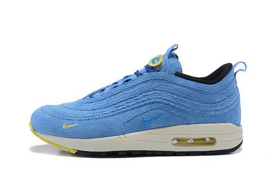 Sean Wotherspoon X Nike Air Max 97 1 Hybrid Sky Blue Yellow Sean Wotherspoon Nike Air Max 971 Sample Photos