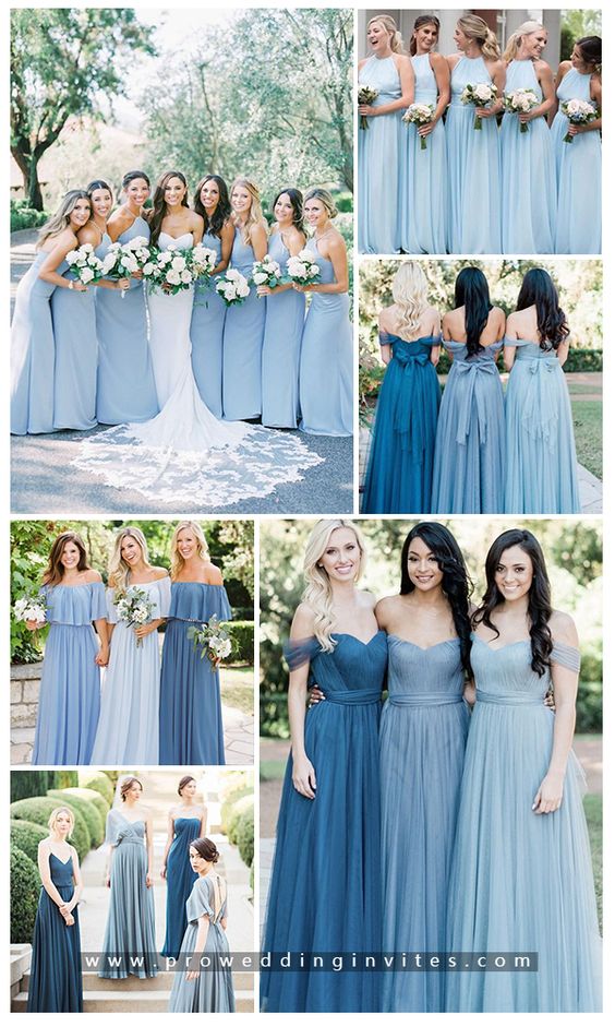 Adorable Shades of Blue Wedding Color Ideas for 2021