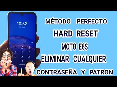 Hard Reset Moto E6s Formatear Quitar Contraseña Patron Moto E6s Remove Password Format Moto E6s Youtube Patrones Motos Contraseñas