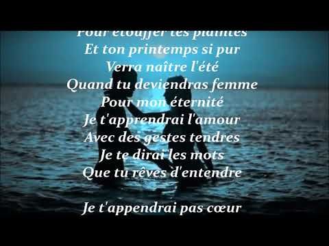 Claude Barzotti Je T Apprendrai L Amour Paroles Youtube Claude Barzotti Claude Amour