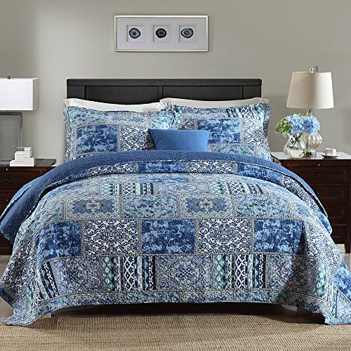 Newlake Cotton Bedspread Quilt Sets Reversible Patchwork Coverlet Set Bed Spreads - What Size Is A Queen Bedspread Newlake Cotton Bedspread Quilt Sets Reversible Patchwork Coverlet Set Bed Spreads - What Size Is A Queen Bedspread