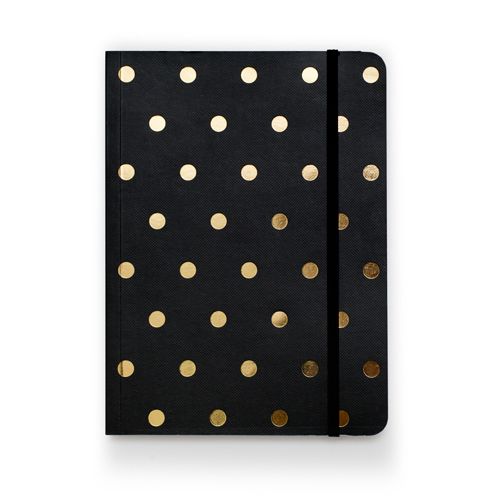 Polka Dot Journal, Black