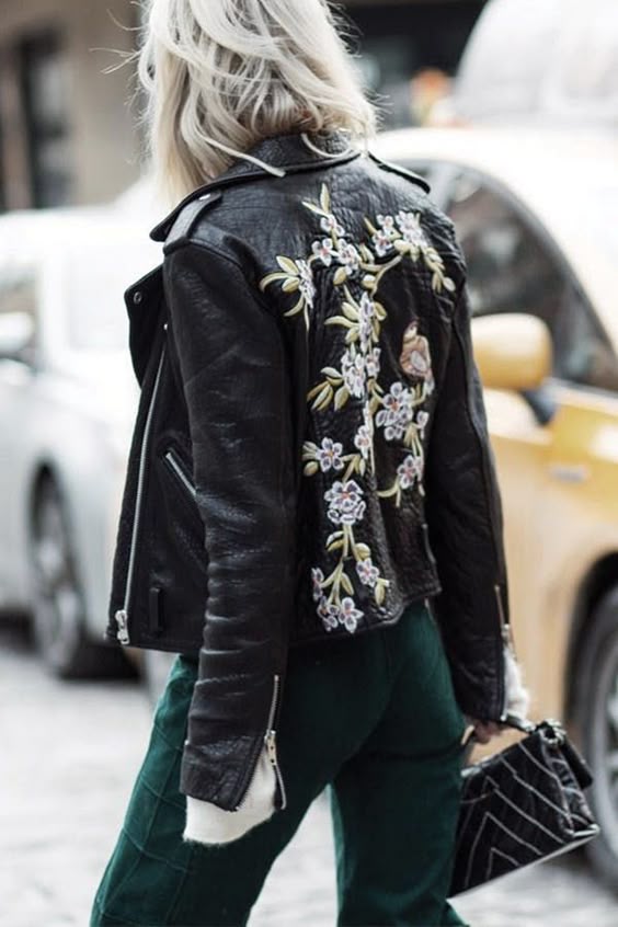 6 Fresh and Edgy Ways to Wear Florals This Spring via @PureWow