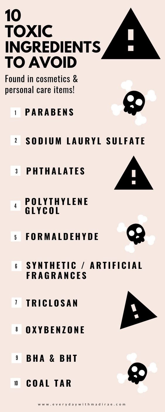 My Thoughts on Clean Beauty - 10 Toxic Ingredients to Avoid