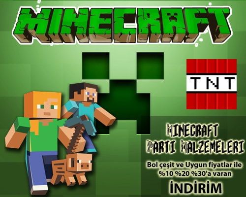 Minecraft Parti Malzemeleri Minecraft Parti Parti Fikirleri