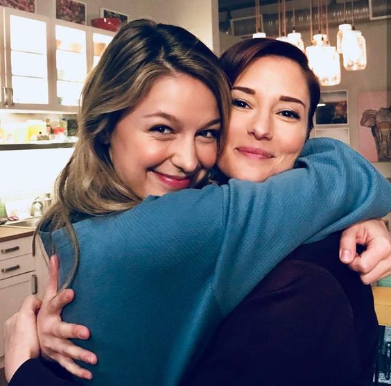 Melissa Benoist and Chyler Leigh