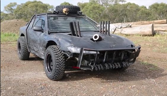 The Mighty Car Mods\' "Mod Max" Nissan Silvia Is Everything Australian Insanity Should Stand For - BangShift.com