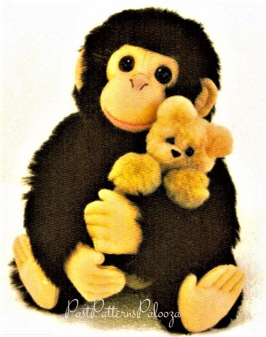 Little monkey Toy monkey handmade Toys and plush stuffed toys OOAC handmade art doll animal kawaii plush Teddy Souvenir Gift Collectible toy
