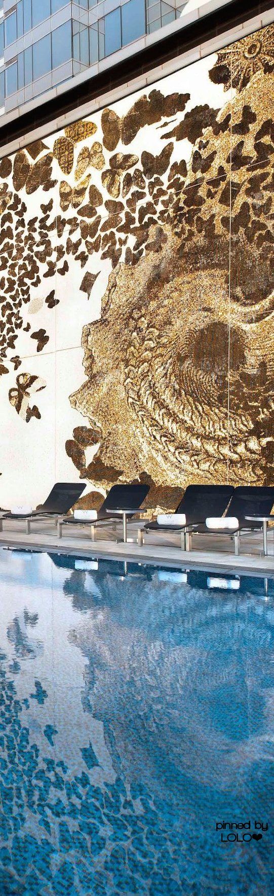 Pool At The W Hong Kong Lolo Dream Vacations Outdoor Spa Design Pool At The W Hong Kong Lolo Dream Vacations Outdoor Spa Design