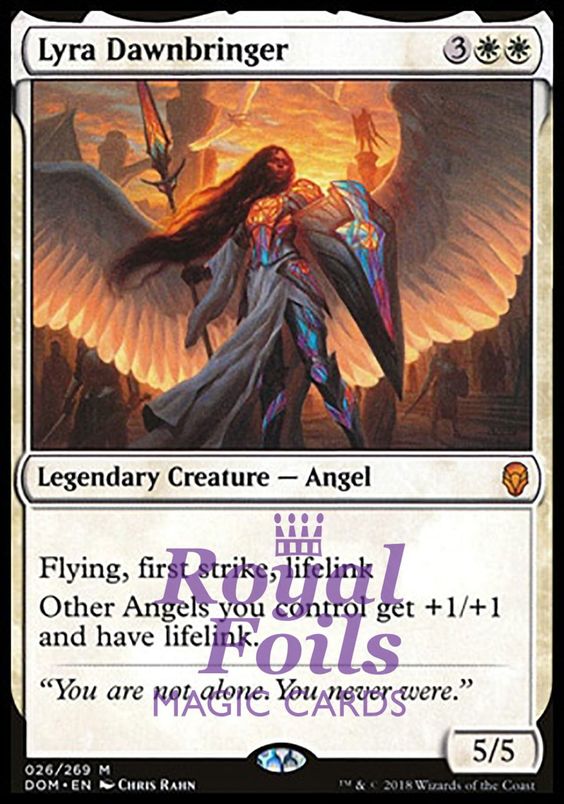 Lyra Dawnbringer 026//269 Near Mint DOM MTG Dominaria