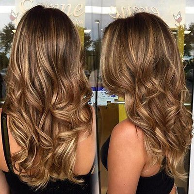 caramel highlights