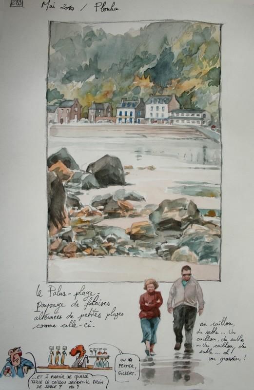 Une Plate Bande Fleurie Aquarelle Peinture A L Eau Et Aquarelle