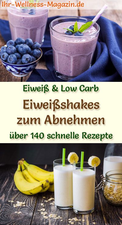 Eiweissshakes Zum Abnehmen 145 Rezepte Fur Proteinshakes