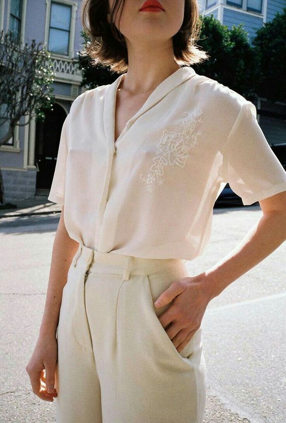 #Embroidered #Vintage #Blouse