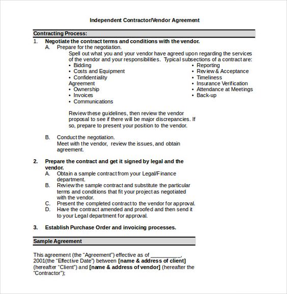23 Simple Contract Template And Easy Tips For Your Simpler Life