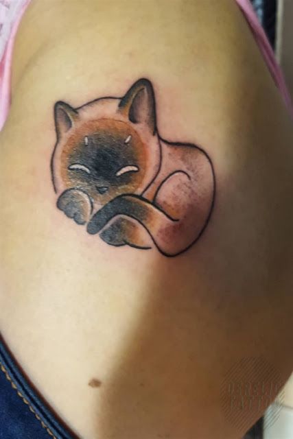 Adorable Cat Tattoo Ideas Topstoryfeed Adorable Cat Cattattoo Ideas Tattoo To Tattoos Cute Cat Tattoo Cat Tattoo Simple