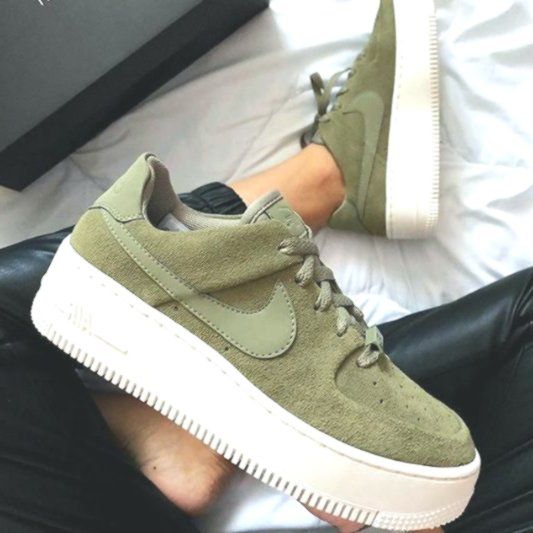 Nike Air Force 1 khaki green necessarily a fall favorite ... Nike Air Force 1 khaki green necessarily a fall favorite ...