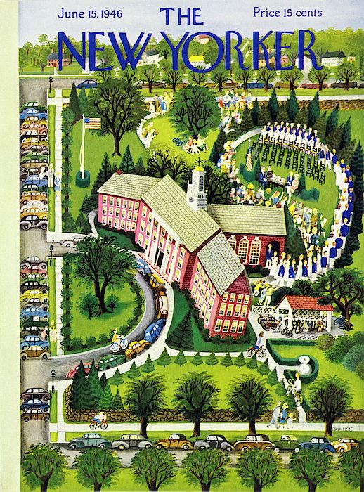 New Yorker June 15 1946 By Edna Eicke In 2021 The New Yorker New Yorker Covers Photo Posters