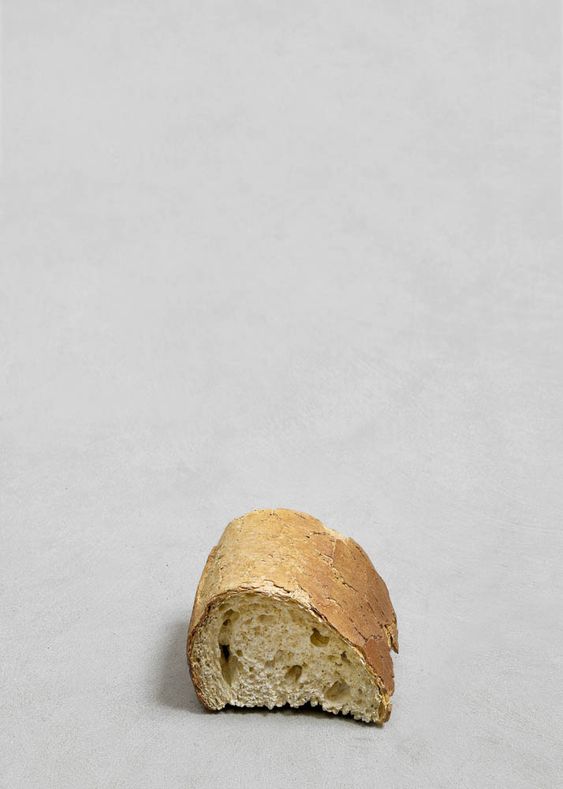 still.life. (a piece of bread) | UGO RONDINONE