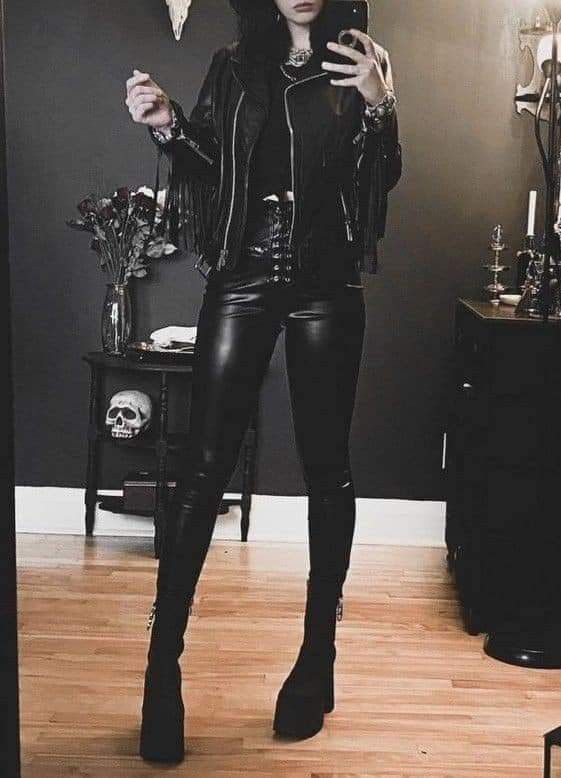 Ropa mujer rockera hotsell