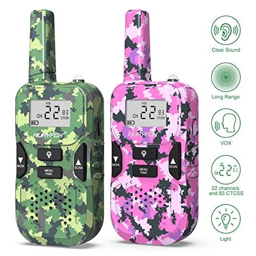 USB Cable Charging Walkie Talkies 4 Pack for Outdoor Adventures Camping Hiking Orange floureon Walkie Talkies for Adults Long Range Two Way Radio 22 Channel 3000M MAX 5000M