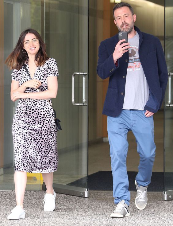 Ana de Armas Always Wears These Shoes When Walking with Ben Affleck
