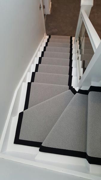 It May Be Small And Narrow But That Doesn T Mean Your Stairway Can T Get The Same Decorating Treatment A Carpet Staircase Staircase Design Stair Runner Carpet
