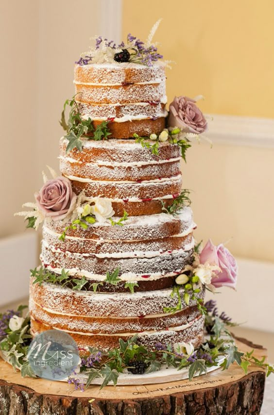 Wedding Cake : les naked cake 4