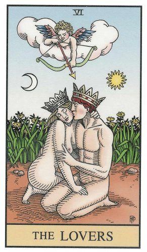 Tarot Alquímico - Los amantes #tarotcards