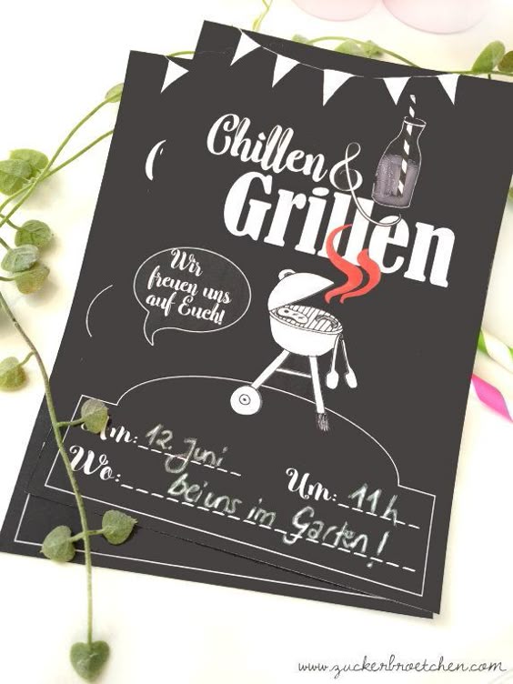 Freebie - Einladung zum - einladungstext fur grillfest Freebie - Einladung zum - einladungstext fur grillfest