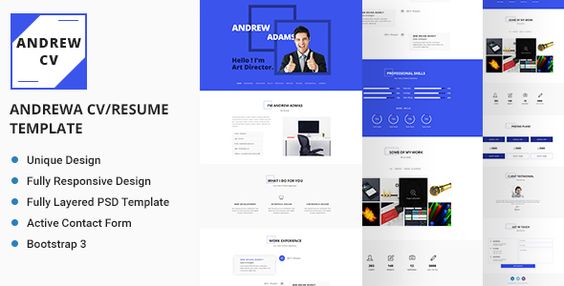 Sobnom - Personal Portfolio CV Resume Template Sobnom has - bootstrap resume template Sobnom - Personal Portfolio CV Resume Template Sobnom has - bootstrap resume template