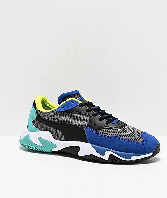 PUMA Storm Origin Galaxy Blue, White & Grey Shoes | Grey ... PUMA Storm Origin Galaxy Blue, White & Grey Shoes | Grey ...