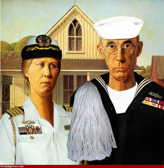 American Gothic Navy